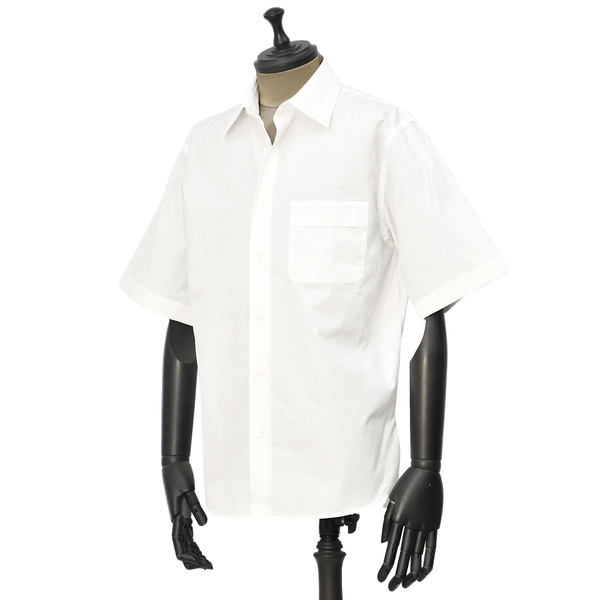 PT TORINO【ピーティートリノ】ショートスリーヴシャツ Shirt 01AL 0010 コットン ホワイト