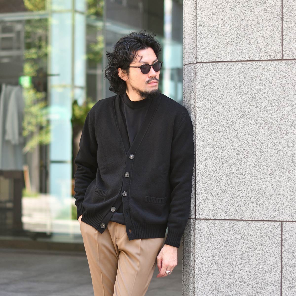 ～秋色は黒で〆る～Settefili Cashmere【セッテフィーリ カシミア】