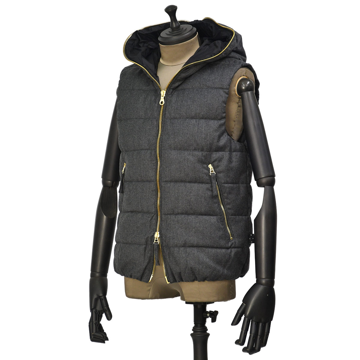 giab's ARCHIVIO【ジャブス アルキヴィオ】× DUVETICA【デュベティカ】フーデッドダウンベスト giab's ARCHIVIO【ジャブス アルキヴィオ】× DUVETICA【デュベティカ】フーデッドダウンベスト