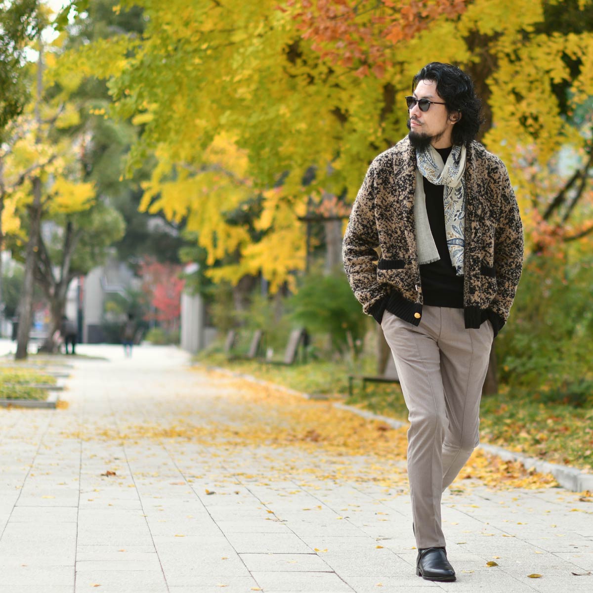 ~黒×茶使いは大人の渋みを生み出します。~Gabriele Pasini【ガブリエレ パジーニ】