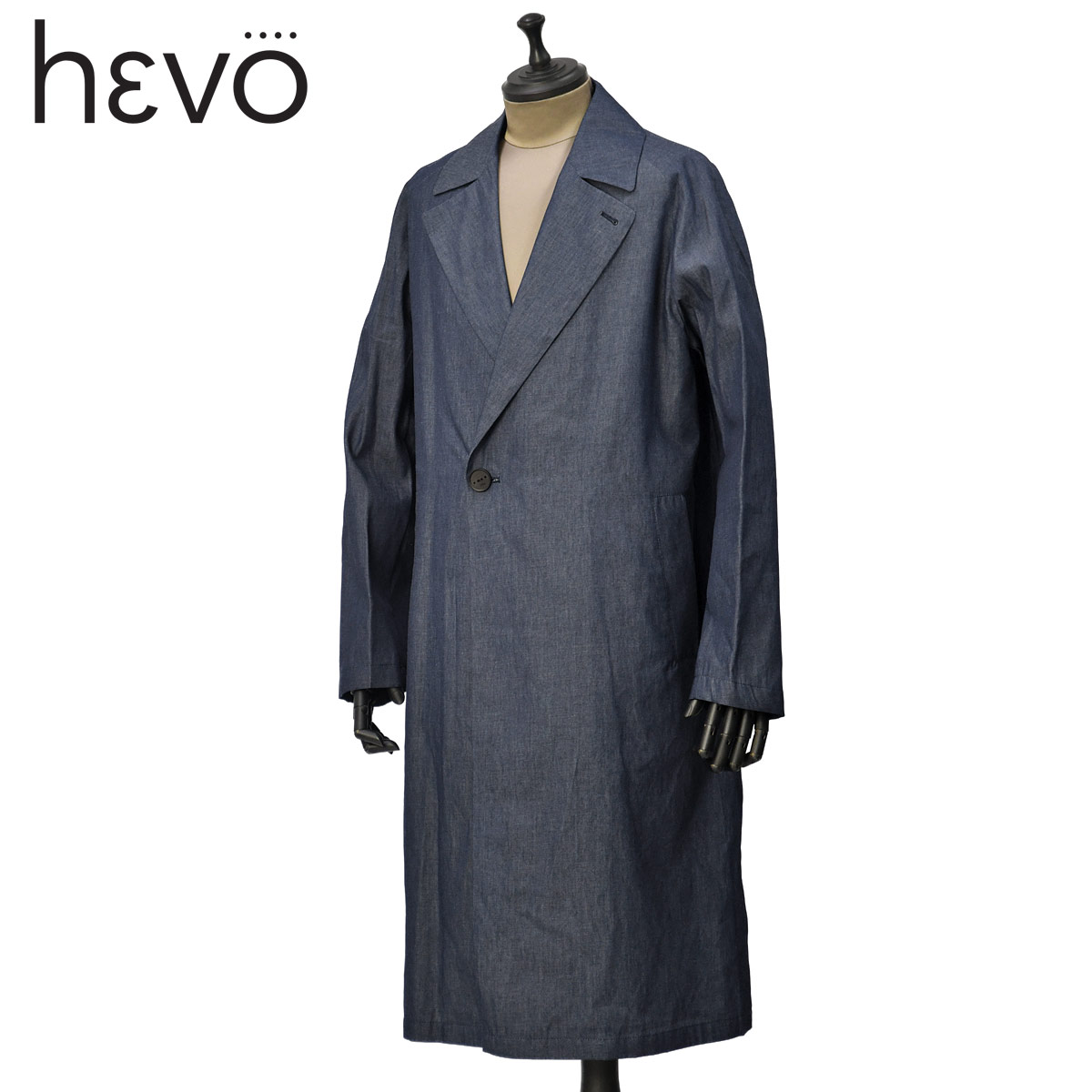 HEVO【イーヴォ】セミダブルコート SURBO 080 L719 4025 コットン インディゴ HEVO【イーヴォ】セミダブルコート SURBO 080 L719 4025 コットン インディゴ