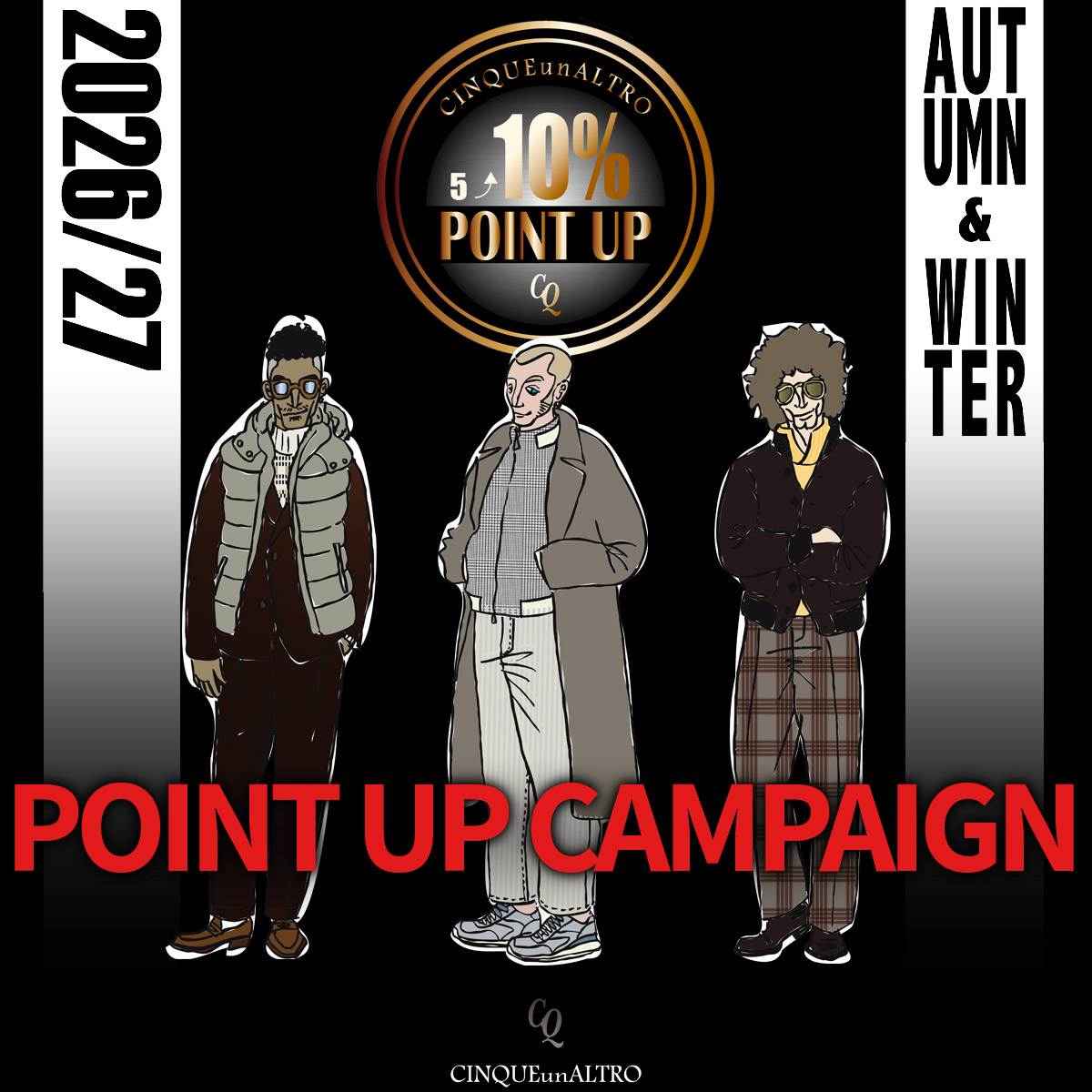 9/14（月）より【POINT UP CAMPAIGN】を開催いたします！！