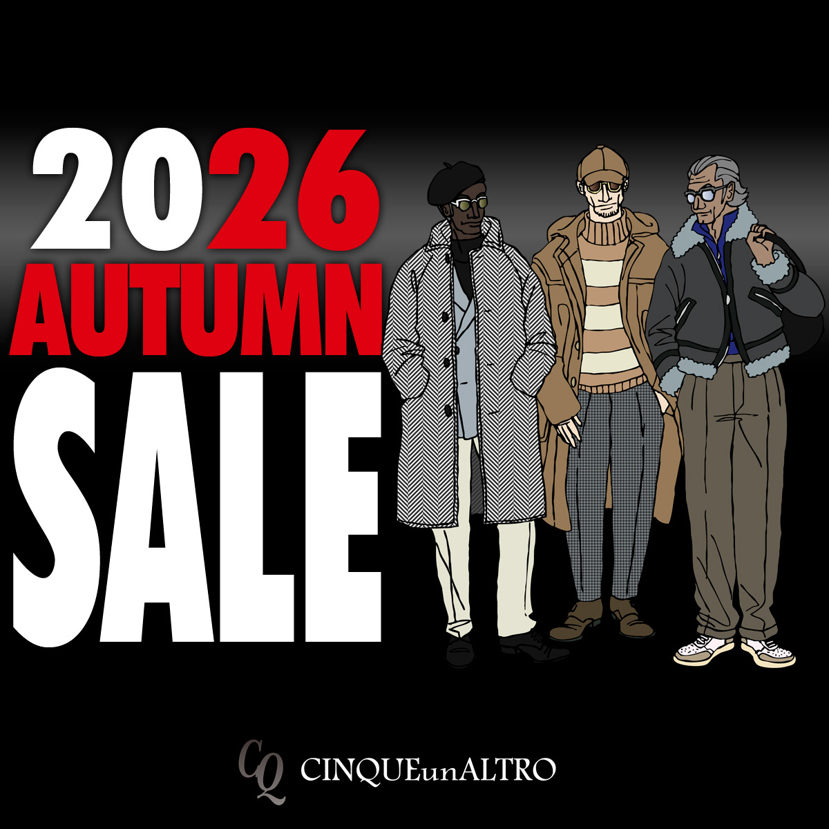 【朗報！！】～2026 AUTUMN SALEのお知らせ～